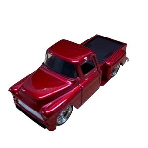 Jada Toys Bigtime Kustoms 1955 Chevrolet Stepside 1:32 Diecast Red Truck